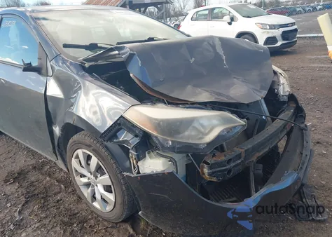 2014 Toyota Corolla Le from USA, damaged, VIN 2T1BURHE0EC136661